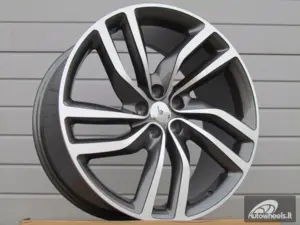 Ratlankis R20x8.5  5X108  ET  40  63.3  HE721  Grey Polished (MG)  For JAGUAR  (P1)