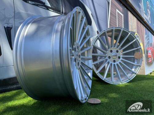 Ratlankis R21x10.5  5X112  ET  40  66.6  HX010  Silver Shining (SS)  For HAXER  (Z2)  (Rear+Front)