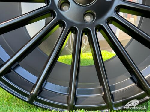 Ratlankis R21x10.5  5X112  ET  40  66.6  HX010  Black Half Matt (BLHM)  For HAXER  (Z2+Z1)  (Rear+Front)