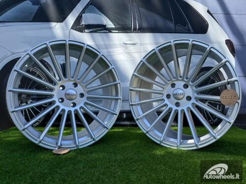 Ratlankis R21x10.5  5X120  ET  40  74.1  HX010  Silver Shining (SS)  For HAXER  (Z2)  (REAR+FRONT)