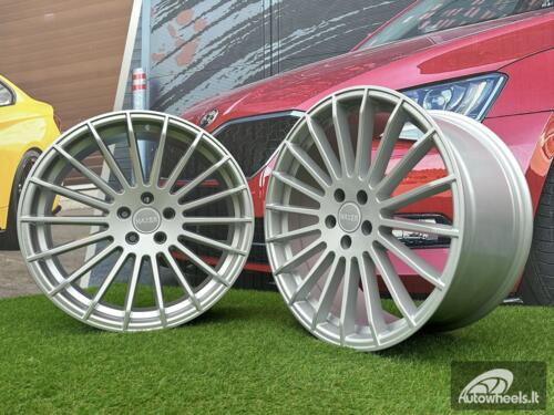Ratlankis R22x10.5  5X112  ET  40  66.6  HX010  Silver Shining (SS)  For HAXER  (Z4)  (Rear+Front)