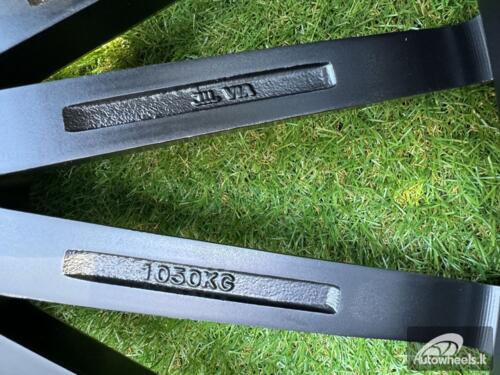 Ratlankis R22x9  5X108  ET  40  63.3  HX010  Black Half Matt (BLHM)  For HAXER  (P+Z3)