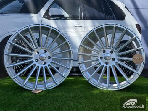 Ratlankis R21x11.5  5X120  ET  38  74.1  HX010  Silver Shining (SS)  For HAXER  (P)  (REAR+FRONT)