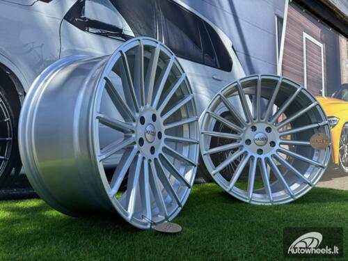 Ratlankis R21x11.5  5X120  ET  38  74.1  HX010  Silver Shining (SS)  For HAXER  (P)  (REAR+FRONT)