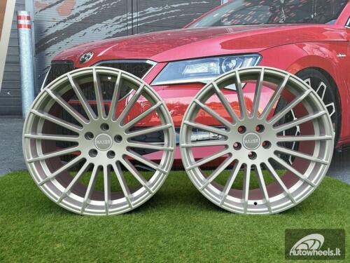 Ratlankis R22x11.5  5X120  ET  38  74.1  HX010  Silver Shining (SS)  For HAXER  (Z1+P)  (REAR+FRONT)