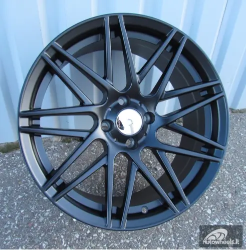 Ratlankis R16x5.5  3X112  ET  30  57.1  HX013  (E269165503S)  Black Half Matt (BLHM)  For SMART  (R)  (Front)