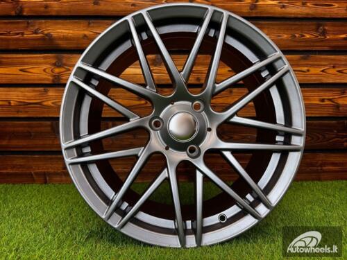 Ratlankis R16x5.5  3X112  ET  30  57.1  HX013  (E269165516S)  Gun Metal Half Matt (GMHM)  For SMART  (Z6)  (Front)