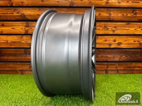 Ratlankis R16x5.5  3X112  ET  30  57.1  HX013  (E269165516S)  Gun Metal Half Matt (GMHM)  For SMART  (Z6)  (Front)