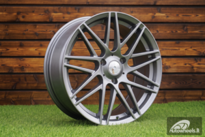 Ratlankis R16x5.5  3X112  ET  30  57.1  HX013  (E269165516S)  Gun Metal Half Matt (GMHM)  For SMART  (Z6)  (Front)