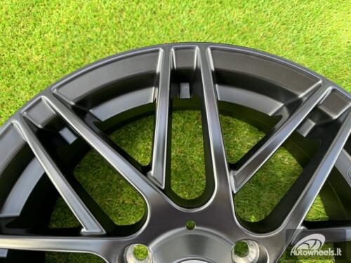 Ratlankis R17x7.5  3X112  ET  25  57.1  HX013  (E269177503S)  Black Half Matt (BLHM)  For SMART  (R)  (Rear)