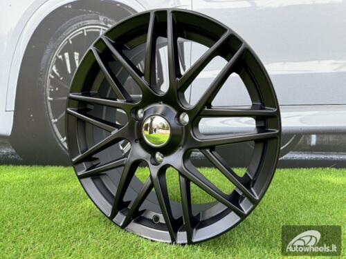 Ratlankis R17x7.5  3X112  ET  25  57.1  HX013  (E269177503S)  Black Half Matt (BLHM)  For SMART  (R+Z6+P2)  (Rear)
