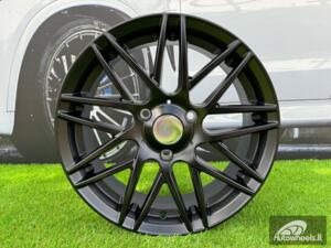 Ratlankis R17x7.5  3X112  ET  25  57.1  HX013  (E269177503S)  Black Half Matt (BLHM)  For SMART  (R+Z6+P2)  (Rear)
