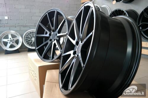 Ratlankis R19x8.5  5X112  ET  28  66.5  HX014  Black Half Matt (BLHM)  For HAXER  (P1)  ((QC2211))