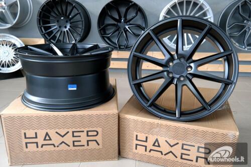 Ratlankis R19x8.5  5X112  ET  28  66.5  HX014  Black Half Matt (BLHM)  For HAXER  (P1)  ((QC2211))