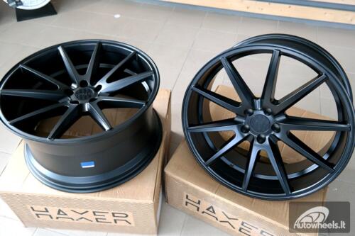 Ratlankis R19x8.5  5X112  ET  28  66.5  HX014  Black Half Matt (BLHM)  For HAXER  (P1)  ((QC2211))