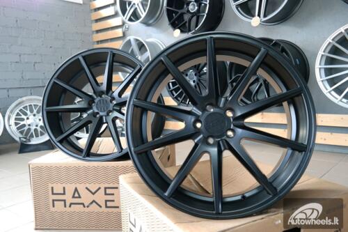 Ratlankis R19x8.5  5X112  ET  28  66.5  HX014  Black Half Matt (BLHM)  For HAXER  (P1)  ((QC2211))