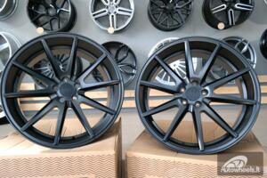 Ratlankis R19x8.5  5X112  ET  28  66.5  HX014  Black Half Matt (BLHM)  For HAXER  (P1)  ((QC2211))