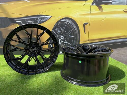 Ratlankis R20x9  5X120  ET  30  72.6  HX015F  (3S5981)  Black (BL)  For HAXER  (K4)  (HYBRID FORGED (Rear+Front))
