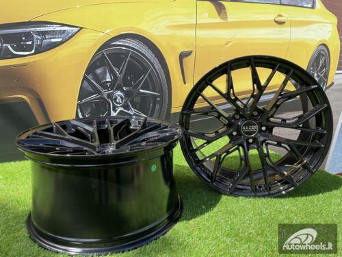 Ratlankis R20x9  5X120  ET  30  72.6  HX015F  (3S5981)  Black (BL)  For HAXER  (K4)  (HYBRID FORGED (Rear+Front))