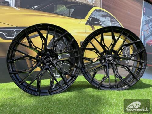 Ratlankis R20x9  5X120  ET  30  72.6  HX015F  (3S5981)  Black (BL)  For HAXER  (P2)  (HYBRID FORGED (Rear+Front))