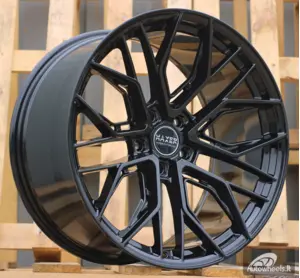 Ratlankis R20x9  5X120  ET  30  72.6  HX015F  (3S5981)  Black (BL)  For HAXER  (P2+P)  (HYBRID FORGED (Rear+Front))