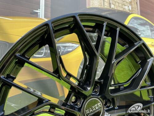Ratlankis R20x10.5  5X120  ET  30  72.6  HX015F  (3S5981)  Black (BL)  For HAXER  (K2+P2)  (HYBRID FORGED (Rear+Front))