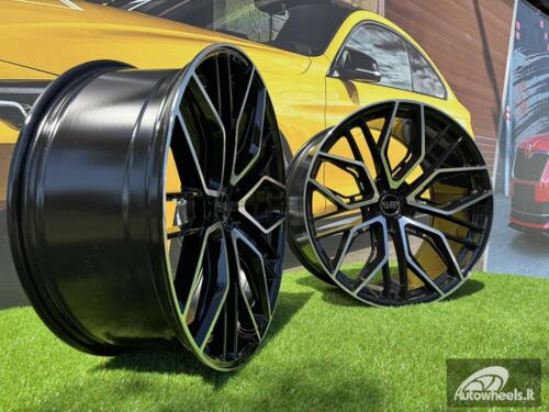 Ratlankis R20x10.5  5X120  ET  30  72.6  HX015F  (3S5981)  Black Polished (MB)  For HAXER  (K2)  (HYBRID FORGED (Rear+Front))