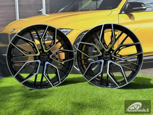 Ratlankis R20x9  5X112  ET  30  66.5  HX015F  (3S5981)  Black Polished (MB)  For HAXER  (K2+K4)  (HYBRID FORGED)