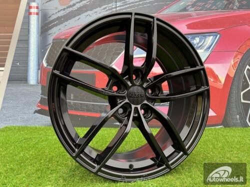 Ratlankis R18x8  5X127  ET  40  71.5  HX018  Black (BL)  For HAXER  (K7+P)