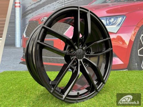 Ratlankis R18x8  5X127  ET  40  71.5  HX018  Black (BL)  For HAXER  (K7+P)