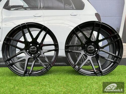 Ratlankis R19x10  5X120  ET  15  74.1  HX020  (SSA04)  Black (BL)  For HAXER  (Z4)  (Rear+Front)