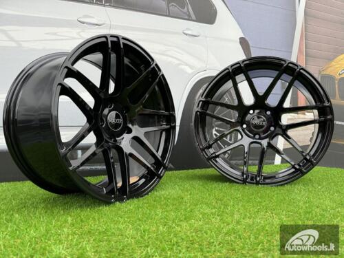 Ratlankis R19x10  5X120  ET  15  74.1  HX020  (SSA04)  Black (BL)  For HAXER  (Z4)  (Rear+Front)