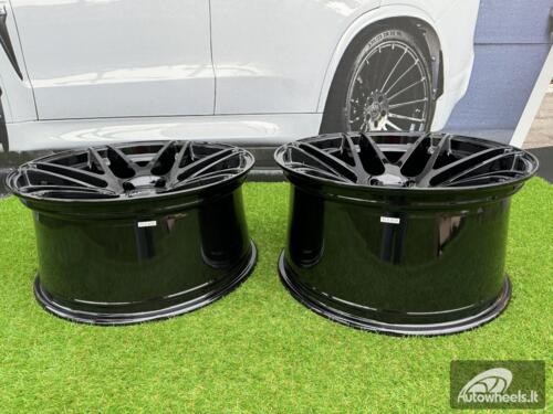 Ratlankis R19x10  5X120  ET  15  74.1  HX020  (SSA04)  Black (BL)  For HAXER  (Z4)  (Rear+Front)