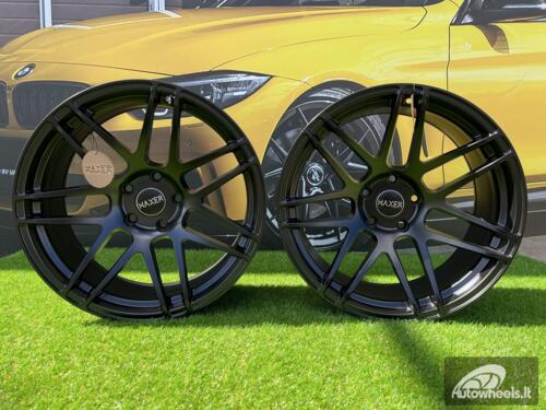 Ratlankis R19x9  5X120  ET  20  74.1  HX020  (SSA04)  Black Half Matt (BLHM)  For HAXER  (P+Z4)  (Rear+Front)