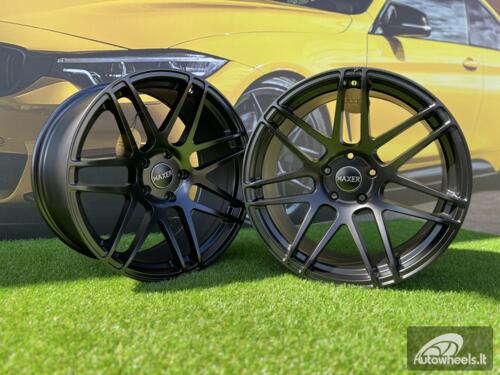 Ratlankis R19x9  5X120  ET  20  74.1  HX020  (SSA04)  Black Half Matt (BLHM)  For HAXER  (P+Z4)  (Rear+Front)