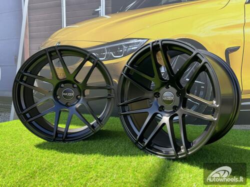 Ratlankis R19x9  5X120  ET  20  74.1  HX020  (SSA04)  Black Half Matt (BLHM)  For HAXER  (P+Z4+Z1)  (Rear+Front)