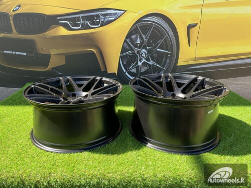 Ratlankis R19x9  5X120  ET  20  74.1  HX020  (SSA04)  Black Half Matt (BLHM)  For HAXER  (P+Z4+Z1)  (Rear+Front)