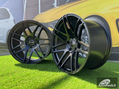 Ratlankis R19x10  5X120  ET  15  74.1  HX020  (SSA04)  Black Half Matt (BLHM)  For HAXER  (Z1)  (Rear+Front)