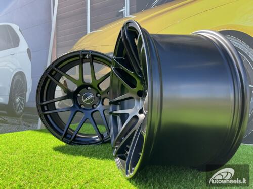 Ratlankis R19x10  5X120  ET  15  74.1  HX020  (SSA04)  Black Half Matt (BLHM)  For HAXER  (Z1)  (Rear+Front)
