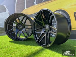Ratlankis R19x10  5X120  ET  15  74.1  HX020  (SSA04)  Black Half Matt (BLHM)  For HAXER  (Z1)  (Rear+Front)