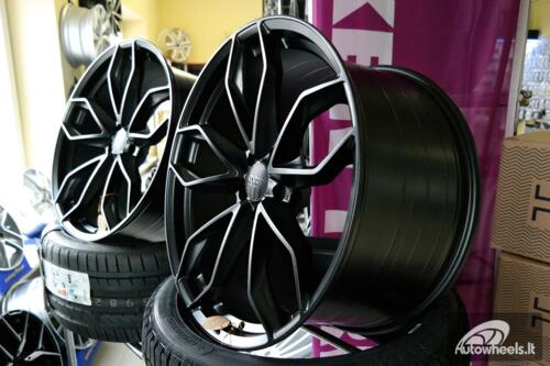 Ratlankis R21x10  5X112  ET  46  66.6  HX021  (3S104B)  Black Half Matt (BLHM)  For HAXER  (K4+P)  (HYBRID FORGED)