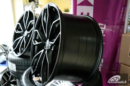 Ratlankis R21x10  5X112  ET  46  66.6  HX021  (3S104B)  Black Half Matt (BLHM)  For HAXER  (K4+P)  (HYBRID FORGED)