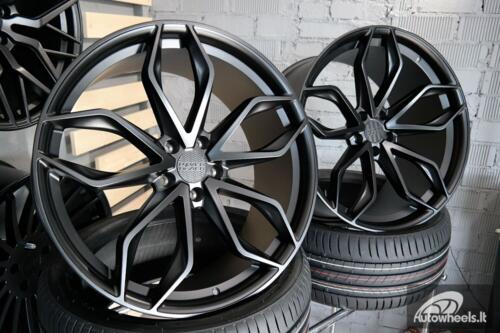 Ratlankis R21x10  5X112  ET  46  66.6  HX021  (3S104B)  Black Half Matt (BLHM)  For HAXER  (K4+P)  (HYBRID FORGED)