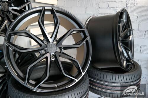 Ratlankis R21x10  5X112  ET  46  66.6  HX021  (3S104B)  Black Half Matt (BLHM)  For HAXER  (K4+P)  (HYBRID FORGED)