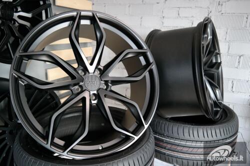 Ratlankis R21x10  5X112  ET  46  66.6  HX021  (3S104B)  Black Half Matt (BLHM)  For HAXER  (K4+P)  (HYBRID FORGED)