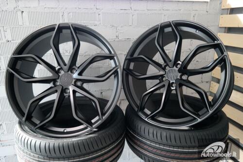 Ratlankis R21x10  5X112  ET  46  66.6  HX021  (3S104B)  Black Half Matt (BLHM)  For HAXER  (K4+P)  (HYBRID FORGED)