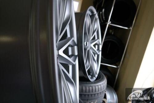 Ratlankis R21x10.5  5X120  ET  38  72.6  HX021  (3S104B)  Gun Metal Half Matt (GMHM)  For HAXER  (K7)  (HYBRID FORGED)