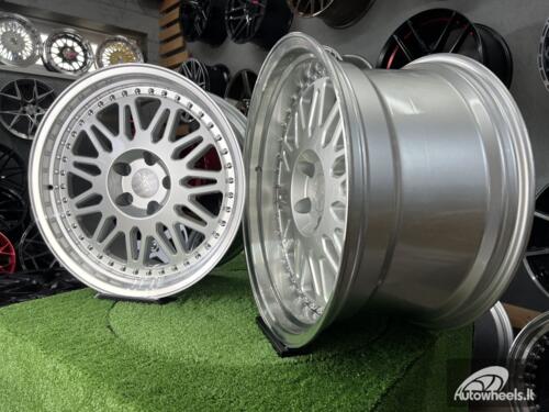 Ratlankis R19x9.5  5X120  ET  20  74.1  HX028  (QC1130)  Silver+Polished Lip (SP)  HAXER  (K3)  (Rear+Front)