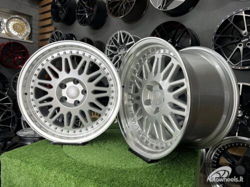 Ratlankis R19x9.5  5X120  ET  20  74.1  HX028  (QC1130)  Silver+Polished Lip (SP)  HAXER  (K3)  (Rear+Front)