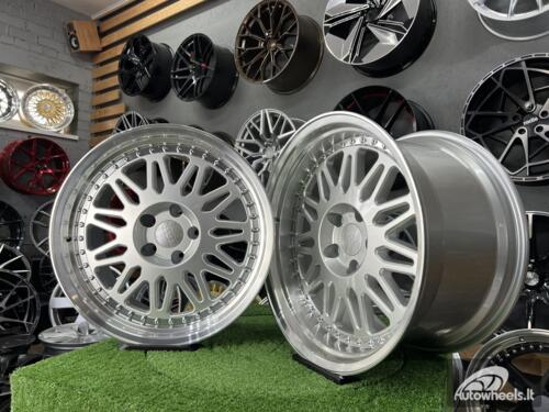 Ratlankis R19x9.5  5X120  ET  20  74.1  HX028  (QC1130)  Silver+Polished Lip (SP)  HAXER  (K3)  (Rear+Front)